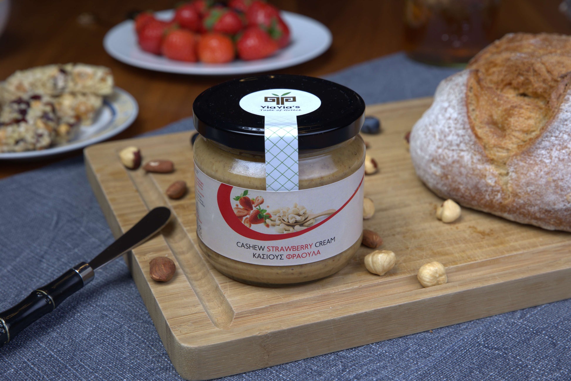 Cashew Erdbeere Cream